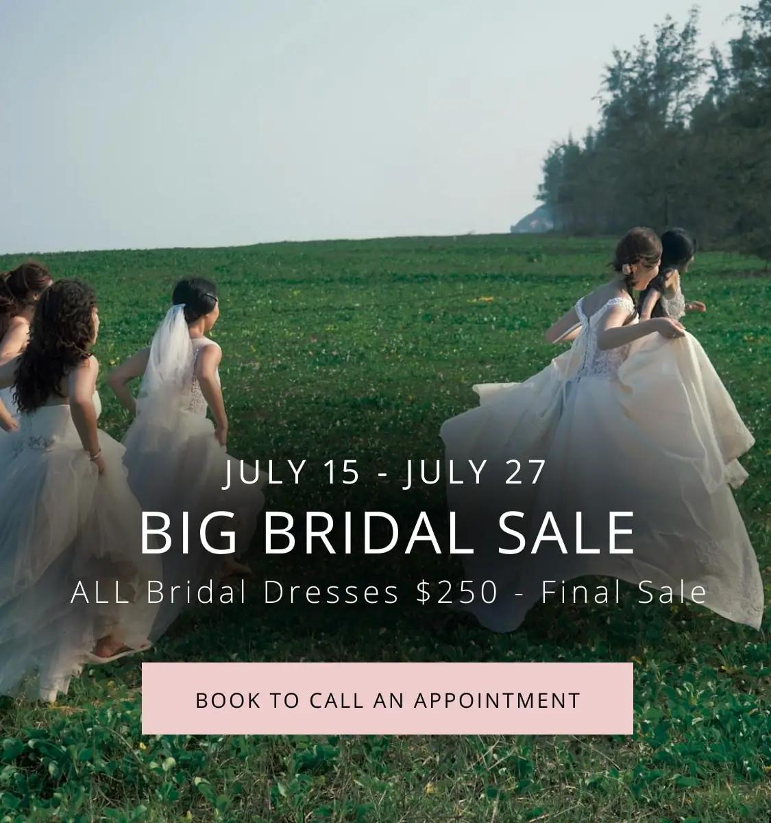 Big Bridal Sale Banner for Mobile